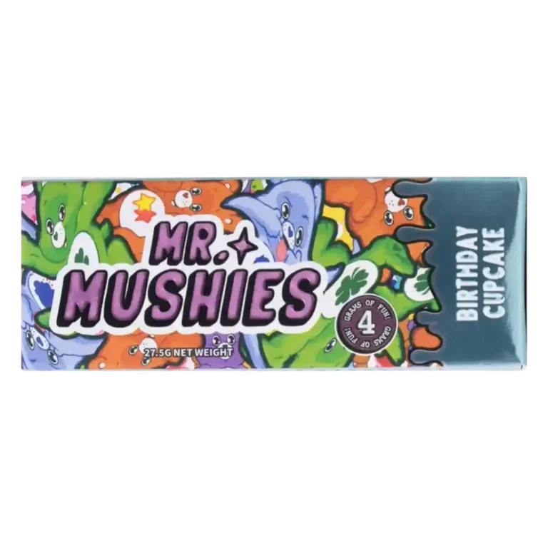 Mr. Mushies Chocolate Bar - Birthday Cupcake | 4g