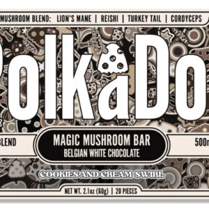 PolkaDot Chocolate Bar - Cookies & Cream Swirl