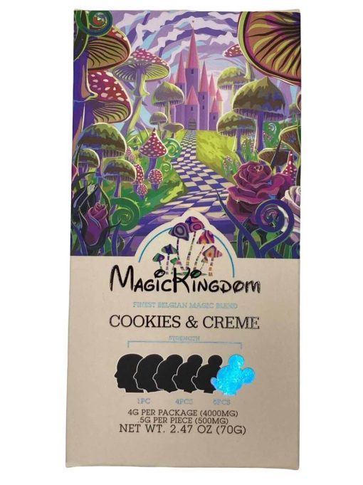 Magic Kingdom Chocolate Bar | Cookies & Creme 4g
