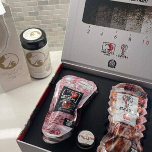 Experience The TenCo Surf & Turf Box featuring Wagyu + Maine Lobster + 10/10 Rosin