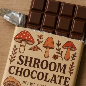 Magic Mushrooms Chocolate Bars (Psilocybin)